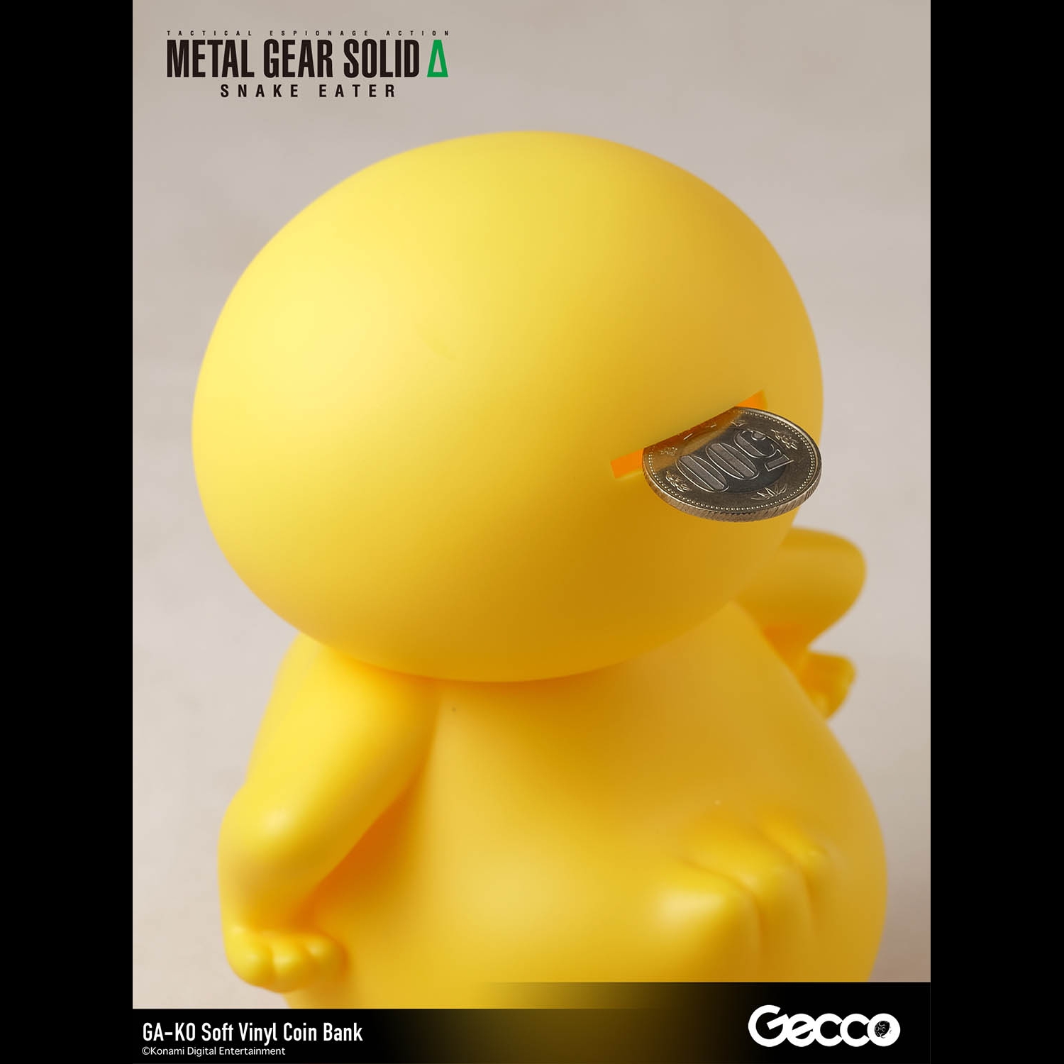 METAL GEAR SOLID Δ: SNAKE EATER, GA-KO Soft Vinyl Coin Bank